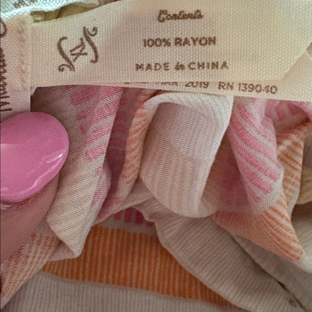Matilda Jane Pink and Cream Halter Jumpsuit - Picture 5 of 5